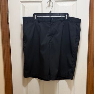 Nike Men's Black Flat Front Shorts